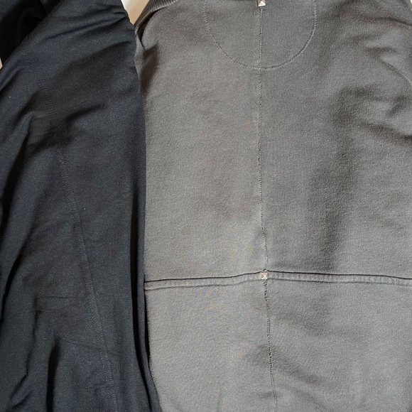 Wilfred Diderot Open-Front Cocoon Cardigan Dark Grey Size Small - Picture 8 of 9